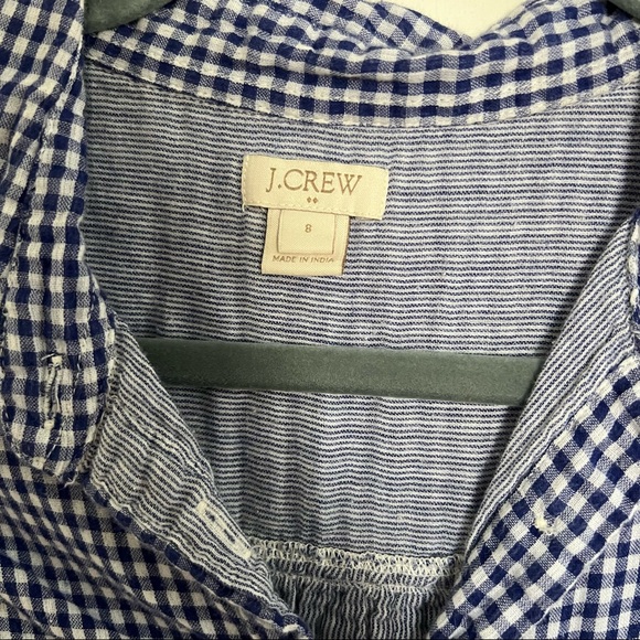 J Crew gingham blouse - Picture 3 of 4